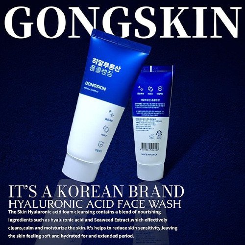 Korean Hyaluronic Acid Face Wash